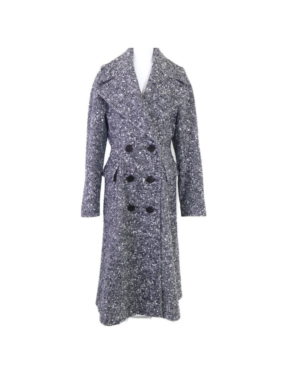 Max Mara Atelier Cashmere Mixed Double Breasted Chesterfield